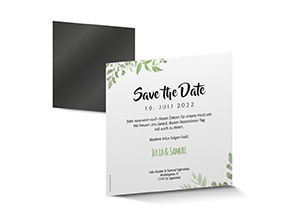 Save the Date Magnetkarte 884