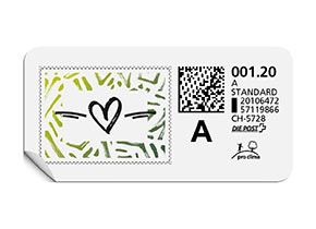 A-Post-Briefmarke 885