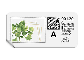 A-Post-Briefmarke 887