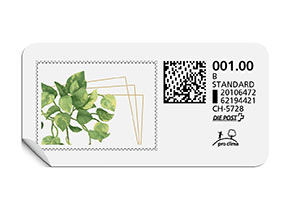 B-Post-Briefmarke 887