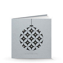 Weihnachtskarte 8996 Designerkugel