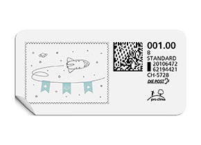 B-Post-Briefmarke 901