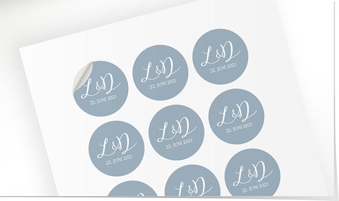 Aufkleber Hochzeit 903 Hochzeitsaufkleber