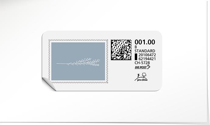 B-Post-Briefmarke 903 Hellblau
