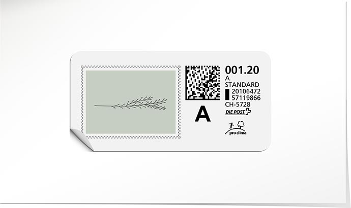 A-Post-Briefmarke 903 Grün
