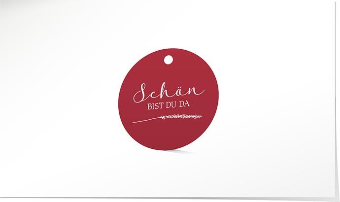 Geschenkanhänger 903 Geschenkanhänger Hochzeit