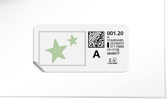 A-Post-Briefmarke 906 amande