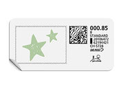 B-Post-Briefmarke 906
