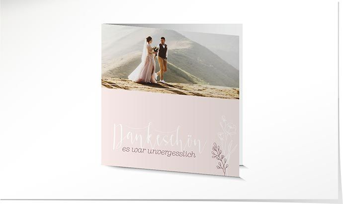 Dankeskarte Hochzeit 908 Dankeskarte Hochzeit