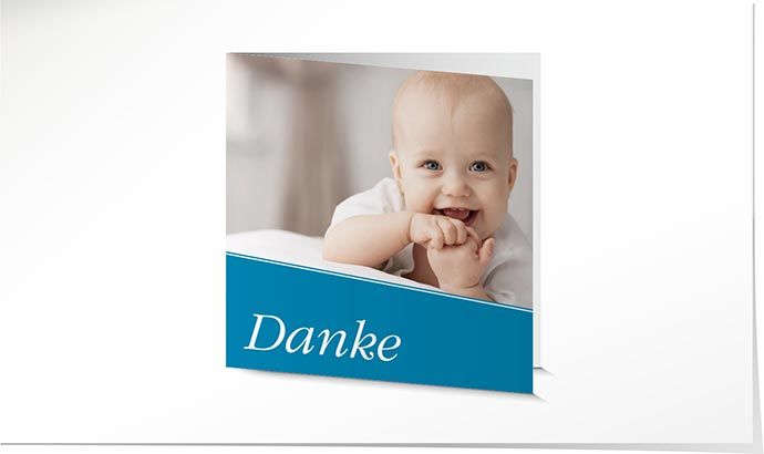 Dankeskarte Geburt 910 Dankeskarte Geburt
