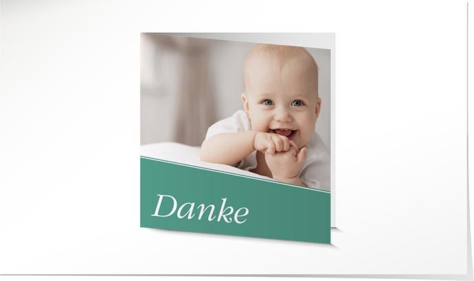 Dankeskarte Geburt 910 Dankeskarte Geburt