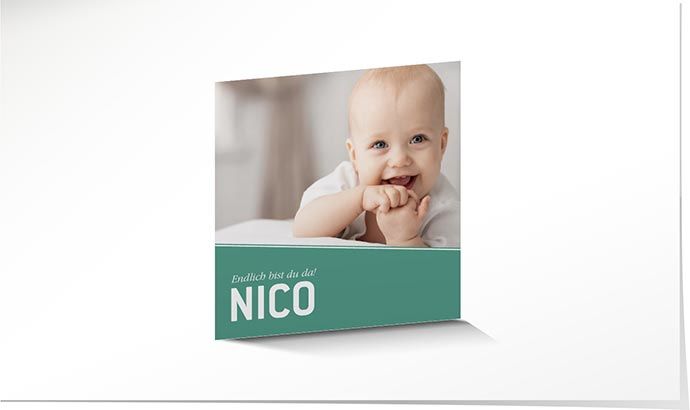 Geburtskarte 910 Geburtskarte