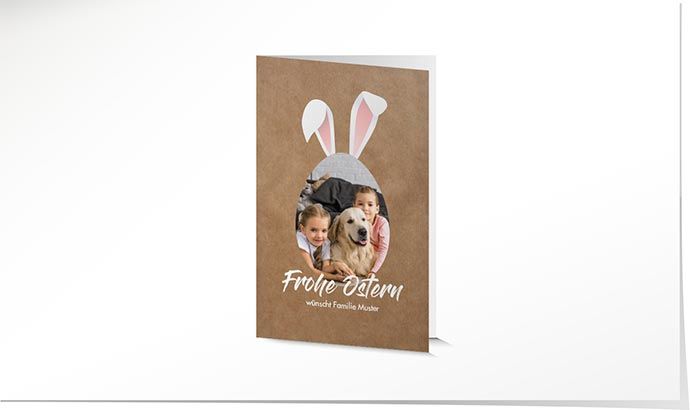 Osterkarte 925 Grusskarte zu Ostern