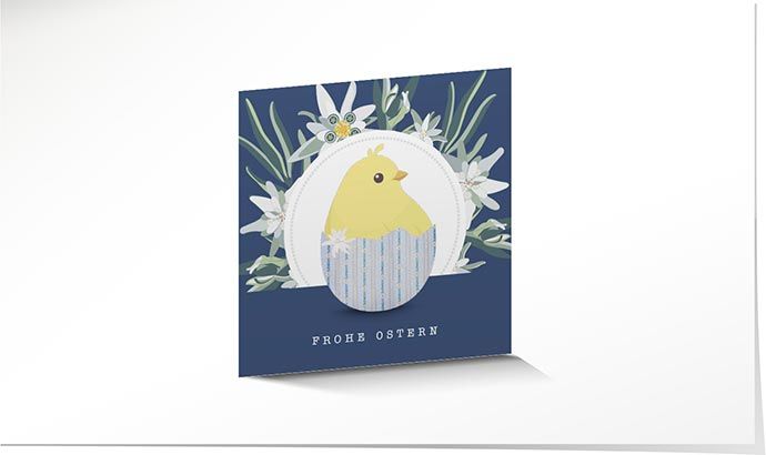 Osterkarte 926 Grusskarte zu Ostern