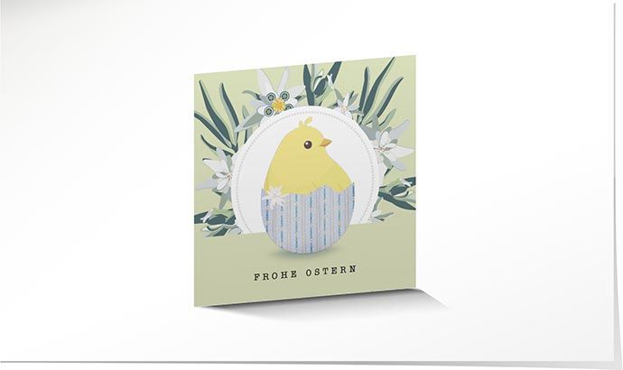Osterkarte 926 Grusskarte zu Ostern