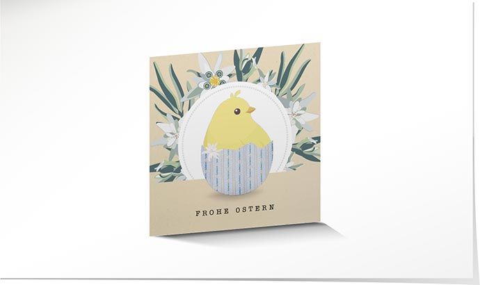 Osterkarte 926 Grusskarte zu Ostern