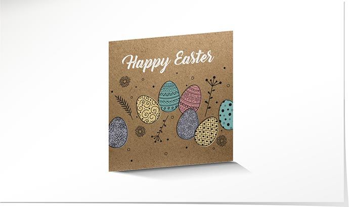 Osterkarte 927 Grusskarte zu Ostern