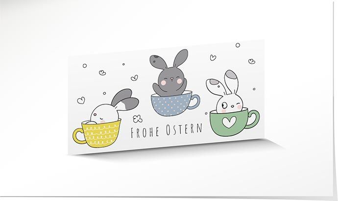 Osterkarte 929 Grusskarte zu Ostern