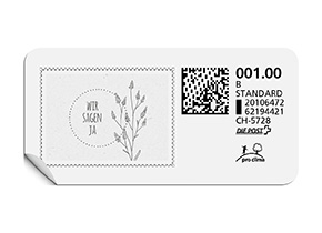 B-Post-Briefmarke 954