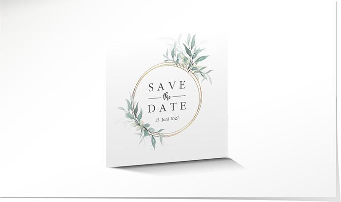 Save the Date Karte 977 Save the Date Hochzeit