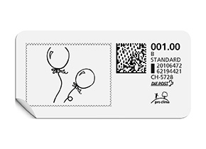 B-Post-Briefmarke 990
