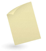 A4 Papier 100 g/m² hellgelb