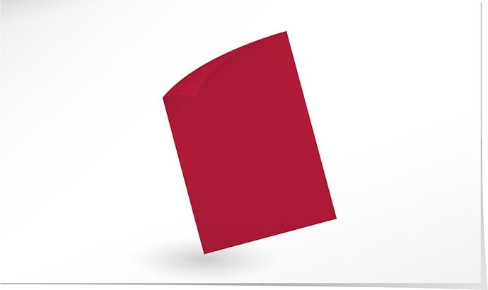 A4 Papier 100 g/m² tiefrot A4720P