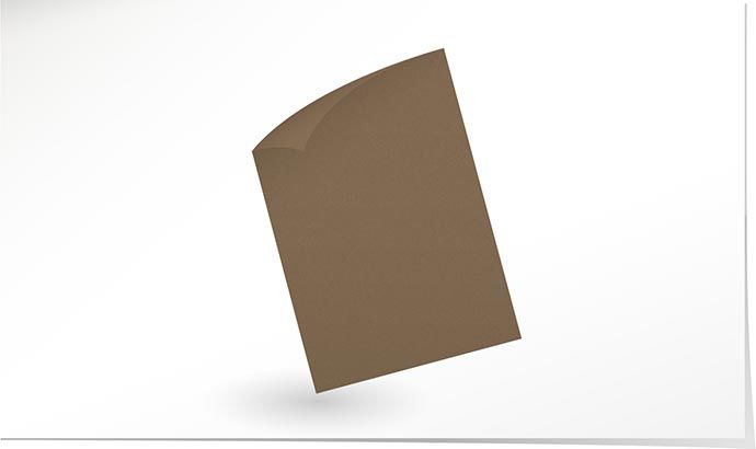 A4 Papier 100 g/m² dunkelbraun A4724P