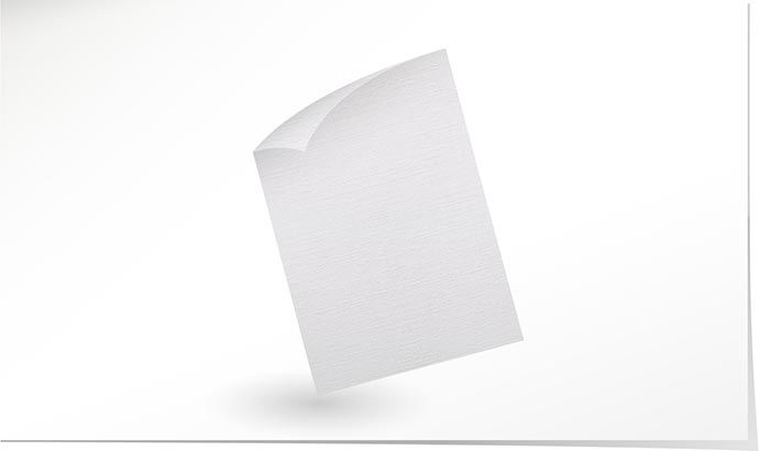 A4 Papier 100 g/m² Leinen weiss A4748P