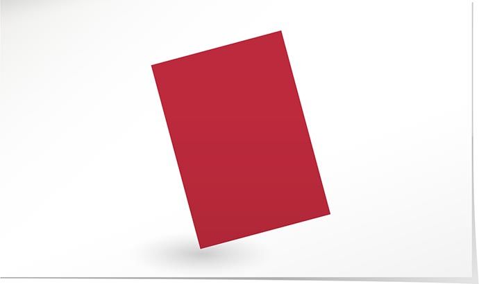 A4 Karton 240 g/m² ultra red A4910