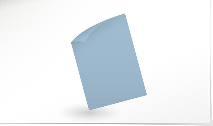 A4 Papier 120 g/m² bleuet A4958P