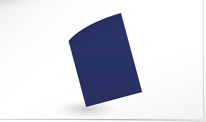 A4 Papier 135 g/m² indigo blue A5206P - Solange Vorrat