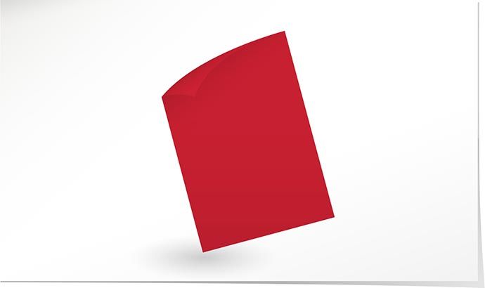 A4 Papier 135 g/m² chili red A5210P