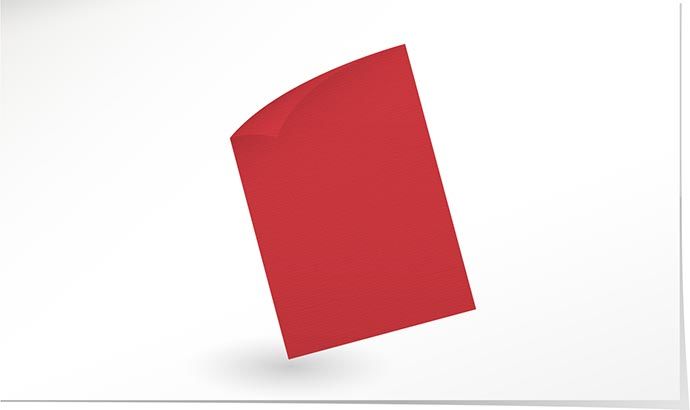 A4 Papier 135 g/m² feuerrot A5265P