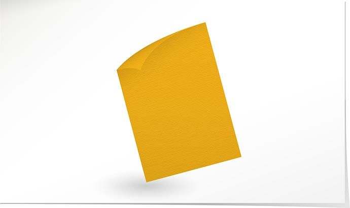A4 Papier 100 g/m² goldgelb A5290P