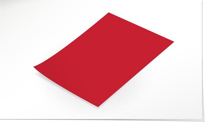 Bogen Karton 270 g/m² chili red B5210 - Solange Vorrat