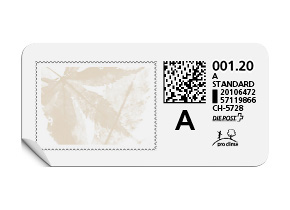 A-Post-Briefmarke «Bergahorn»