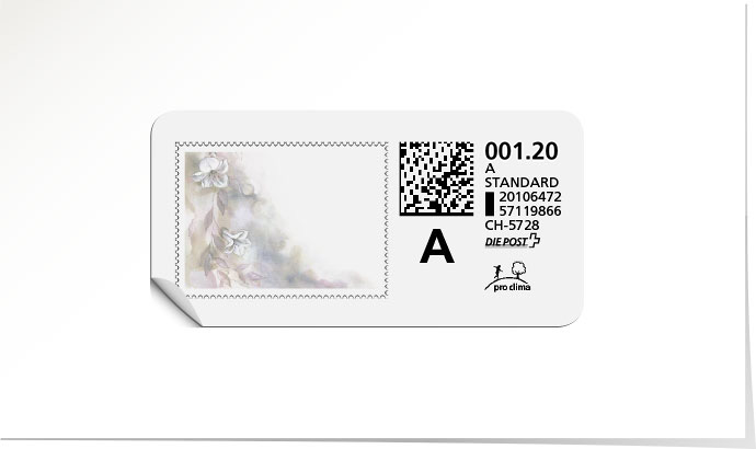 A-Post-Briefmarke «Blumen» Blumen