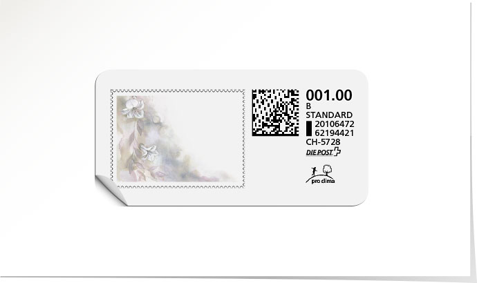 B-Post-Briefmarke «Blumen» Blumen