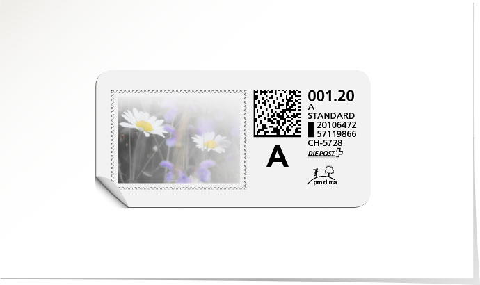A-Post-Briefmarke «Blumenwiese» Blumenwiese