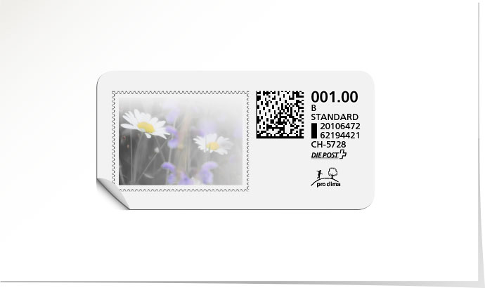 B-Post-Briefmarke «Blumenwiese» Blumenwiese