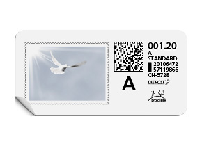 A-Post-Briefmarke «Friedenslicht»