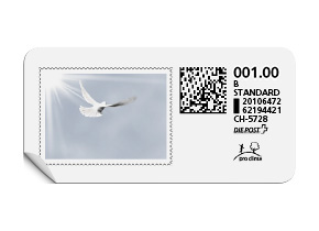 B-Post-Briefmarke «Friedenslicht»