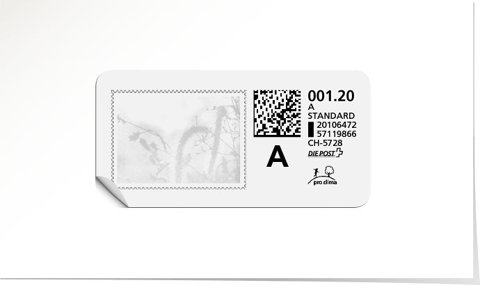A-Post-Briefmarke «Haselstaude» Haselstaude