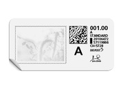 A-Post-Briefmarke «Haselstaude»