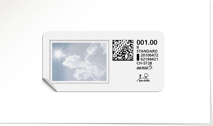 B-Post-Briefmarke «Himmel» Himmel