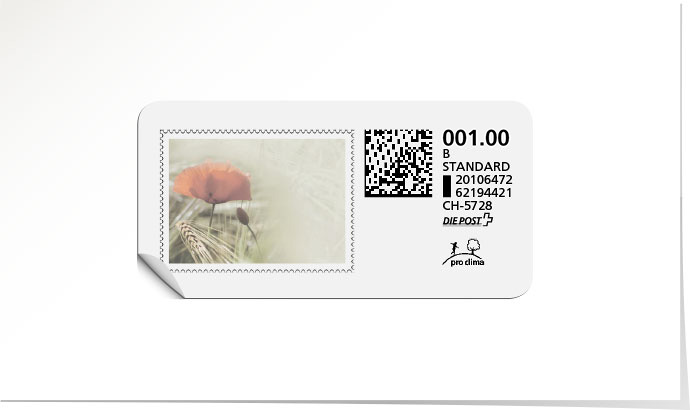 B-Post-Briefmarke «Mohn» Mohn