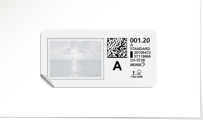 A-Post-Briefmarke «Ozean» Ozean