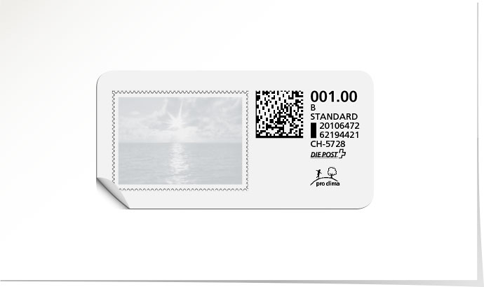 B-Post-Briefmarke «Ozean» Ozean