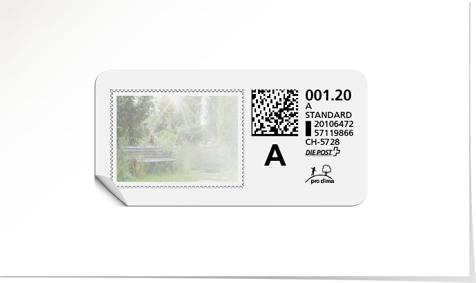 A-Post-Briefmarke «Seelenfriede» Seelenfriede